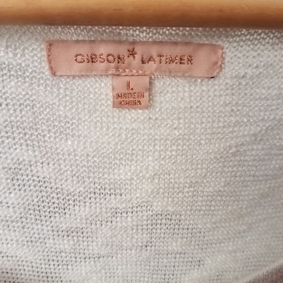 Gibson Latimer Faux Layered Knit Top - Picture 2 of 3